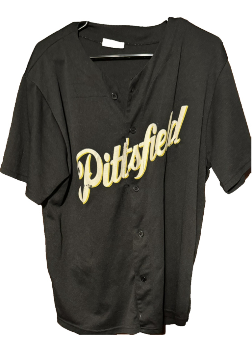 Pittsfield Suns FCBL Jersey Black men’s size L (?)